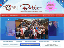 Tablet Screenshot of corebutte.org